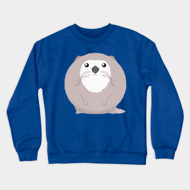 Sfurical round sea otter Crewneck Sweatshirt by meldra